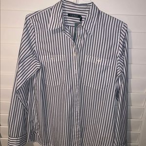 lauren ralph lauren button up shirt